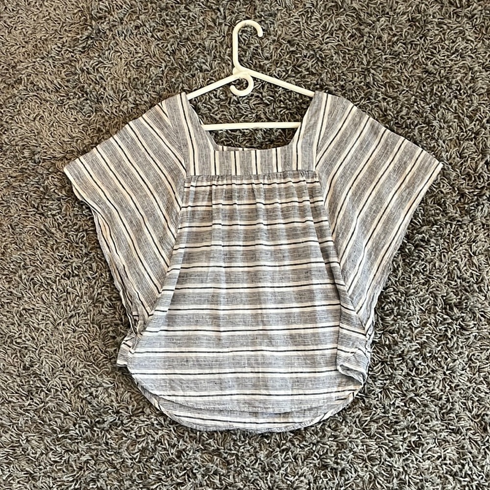 Flowy Striped Women’s Shirt